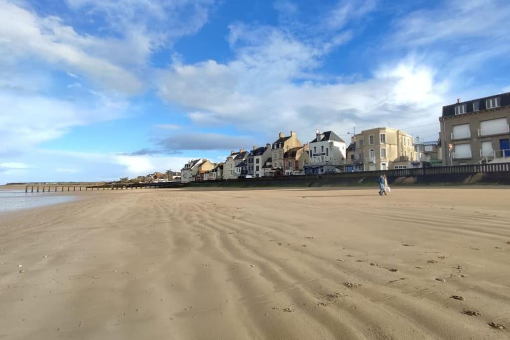 Appartement Avec Jardin Et Acces Mer Grandcamp-Maisy Eksteriør billede
